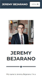 Mobile Screenshot of jeremybejarano.com